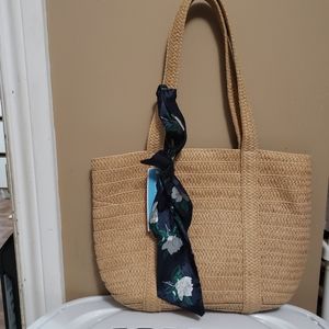 Draper & James Straw Bag